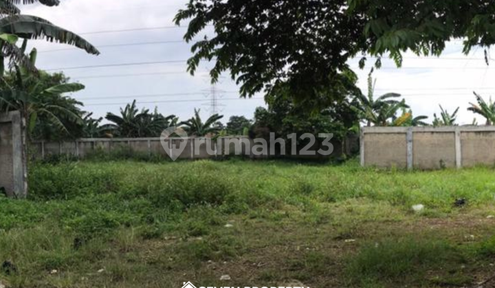 Dijual Tanah Dihitung per meter Lokasi Strategis Di Jl Raya Bojong Nangka. P3.079.03.25/FRK 2