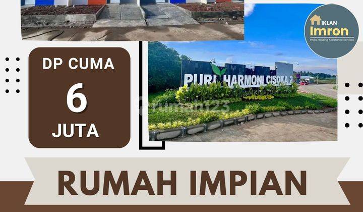 Puri harmoni cisoka 2 DP murah Gerbang luas 1