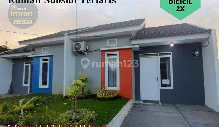 Rumah subsidi terlaris cisoka Tangerang DP murah 1 juta saja 1