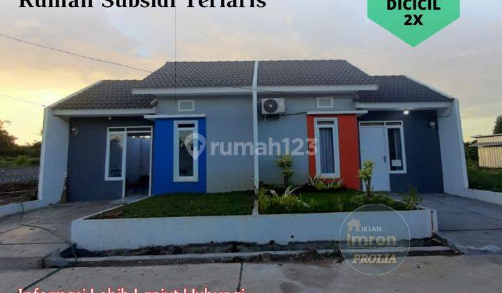 Rumah subsidi terlaris cisoka Tangerang DP murah 1 juta saja 2