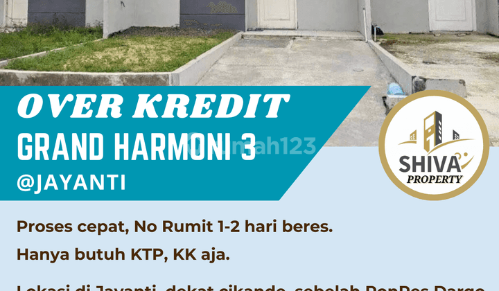 Rumah Subsidi Take Over Murah Siap Huni Jayanti 1