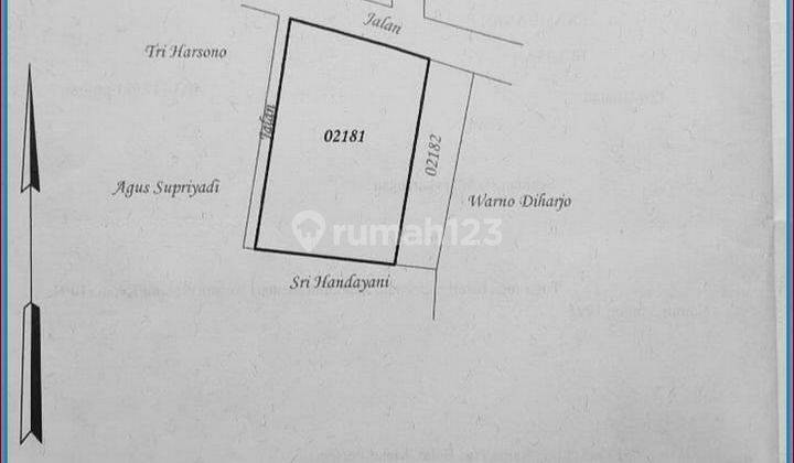 Jual Tanah Pekarangan di Utara Hotel Galuh Prambanan 5