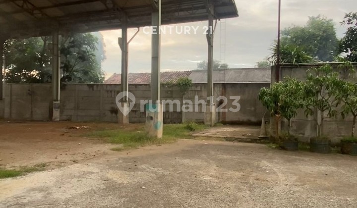 Bangunan Gudang Pool Hitung Tanah Lokasi Legok Tangerang