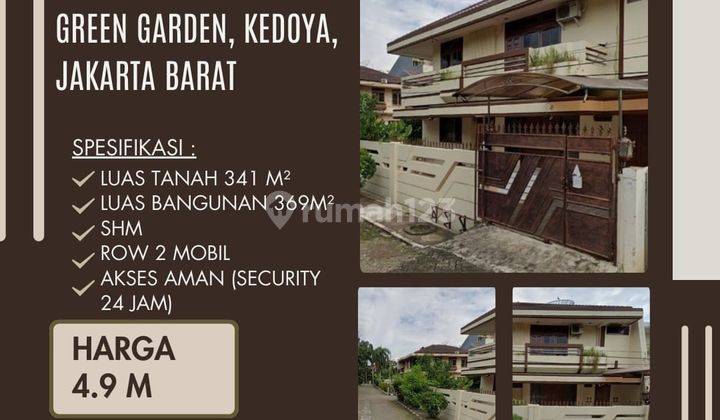 Dijual Lelang Resmi Unit Rumah Area Green Garden Jakarta Barat  1