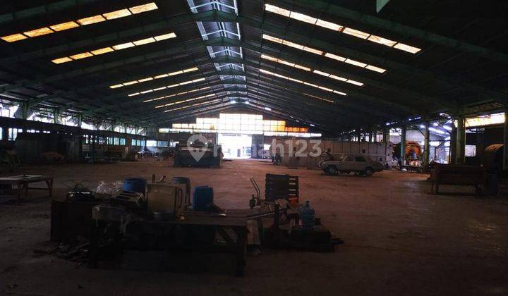 Dijual Bangunan Ex Pabrik Hitung Tanah di Lio Baru Neglasari Tangerang  1