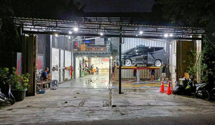 Jual Cepat Tanah Dan Bangunan Ex Usaha Cucian Mobil di Depok 1