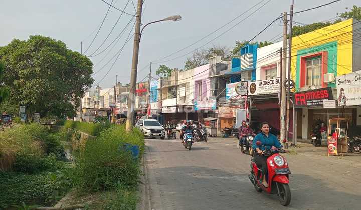 tampak depan ruko 1 lantai siap untuk