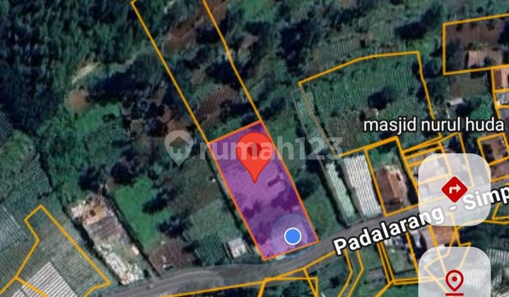 Tanah Kav Siap Bangun. View Gunung Tangkuban Perahu. Letak Kab Bandung Barat. Deket Exit Tol Padalarang St Kereta Whoosh . Akses Ke Bandung Lembang Dsk. Cocok Villa 2