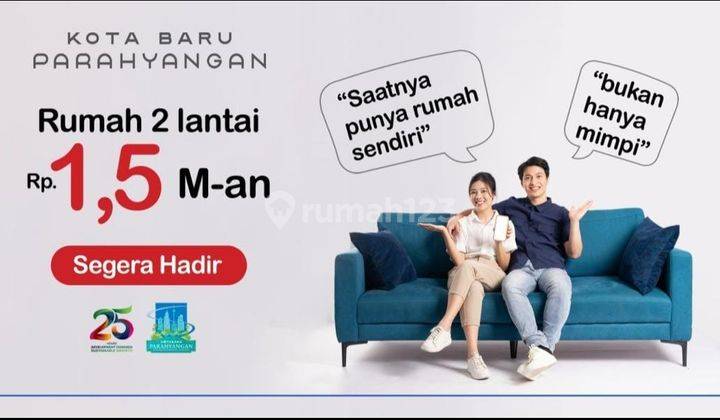 Rumah Bagus.indent.dibawah 2 M.di Kota Baru Parahyangan 2