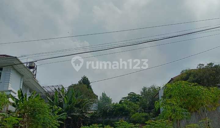 Tanah 804 m2 pusat kota dalam komplek strategis Sukasari, Bandung