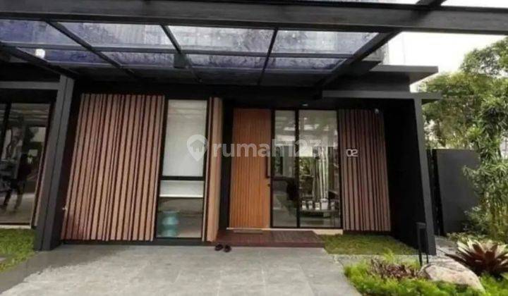 Rumah di Jalan waterfront Boulevard 2 Lantai 4 kamar konsep modern glass house  2