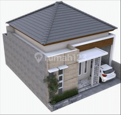 Cluster Mewah Sawangan Model Tropis Modern Harga All In Lokasi Jalan Raya 2