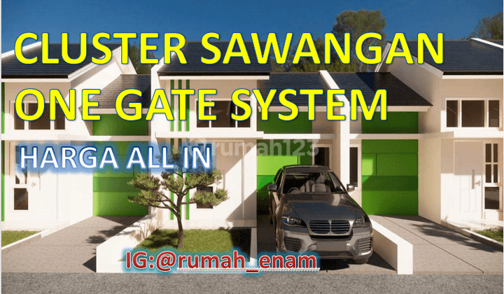 Cluster Cantik Mewah Pasir Putih Sawangan Ada Pos Security Free Uang Muka Harga All In 155