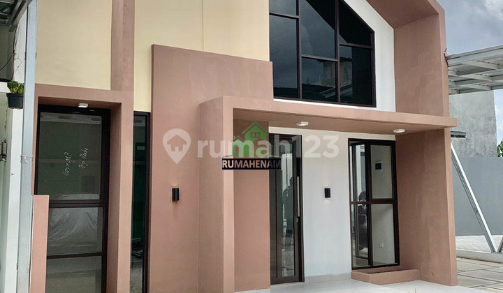 Rumah Model Scandinavian Modern di Sawangan Luas Tanah 116Meter