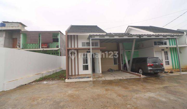 Rumah Cantik Posisi Hook Dlm Cluster Cukup Booking Langsung Akad All In Bonus Canopy,ac 2unit Dan Token Listrik 1