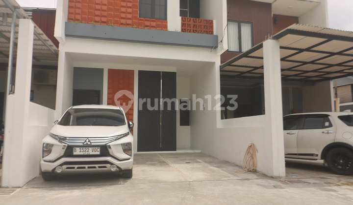 Rumah Minimalis 2 Lantai Jalan Raya Krukut Dekat Tok Krukut