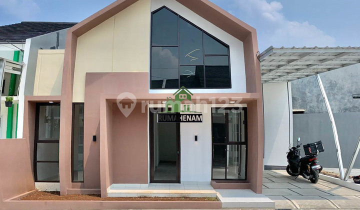 Rumah minimalis tanah luas siap huni dekat terminal transjakarta