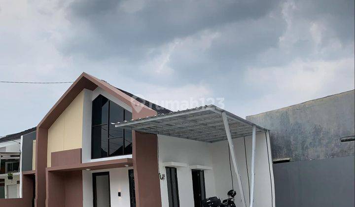 Rumah Cantik Posisi Hook Cukup Booking Langsung Akad All In Bonus Canopy,ac 2unit Dan Token Listrik 1