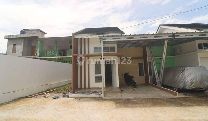 Rumah Cantik Posisi Hook Dlm Cluster Cukup Booking Langsung Akad All In Bonus Canopy,ac 2unit Dan Token Listrik 1