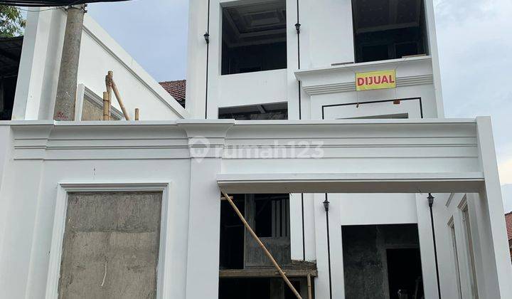 Rumah Mewah Model Eropa Modern 3,5 Lt Cinere Limo Selangkah Dari Pintu Tol Limo 1