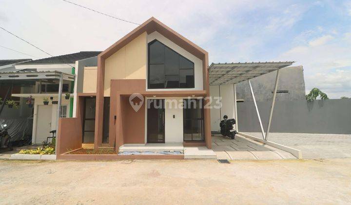 Rumah Cantik Posisi Hook Luas Tanah 116meter Cukup Booking 2JT,Langsung Akad All In Bonus Canopy,ac 2unit Dan Token Listrik 1