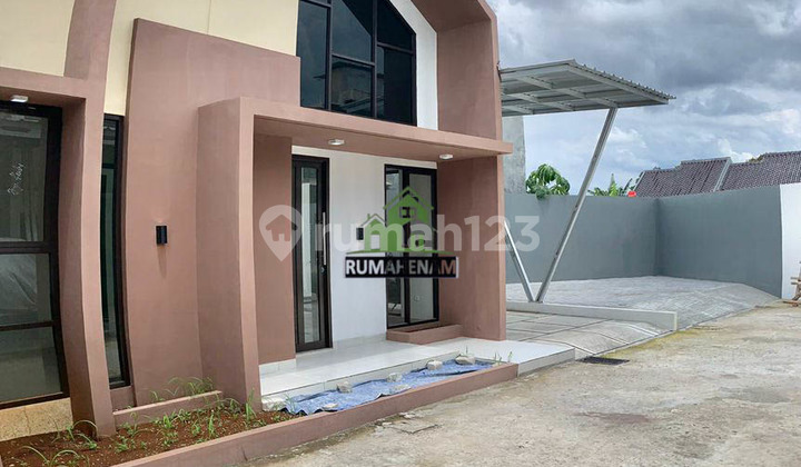 Scandinavian Modern Model House in Sawangan Land Area 116 Meters 2