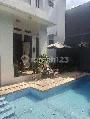 Rumah Mewah Ada Kolam Renang Depan Citos di Cilandak Jaksel 2