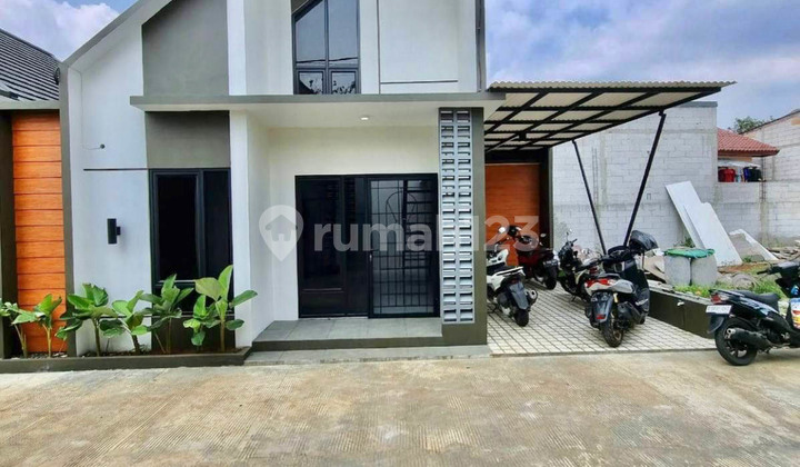 Rumah Minimalis Berkonsep Scandinavian Modern di Bedahan Sawangan
