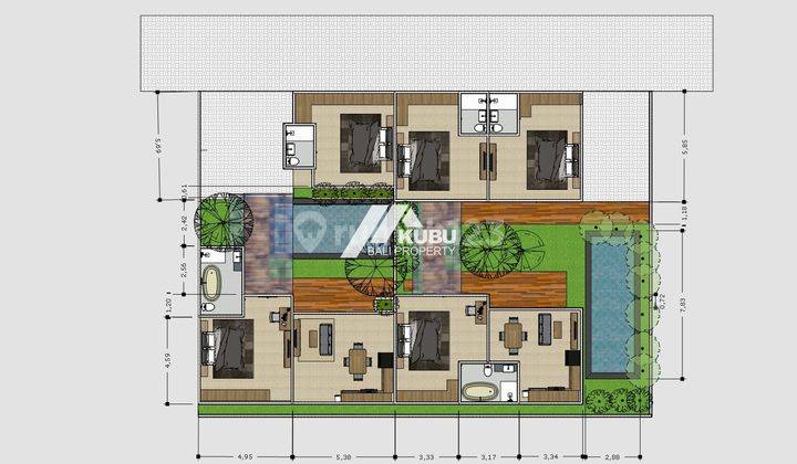 Kbp1078 Brand New Villa In West Bypass Sanur 3