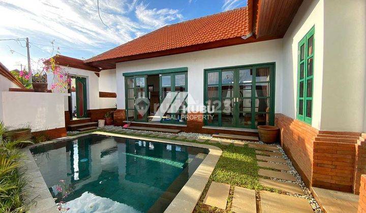 Kbp0137 Brand New 2bedrooms Villa Located In Nice Area With Rice Field View Beautiful Breeze Circulation.  1