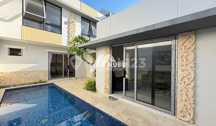 Kbp1605 Beachside Minimalist Modern 3 Bedroom Villa in Sanur
