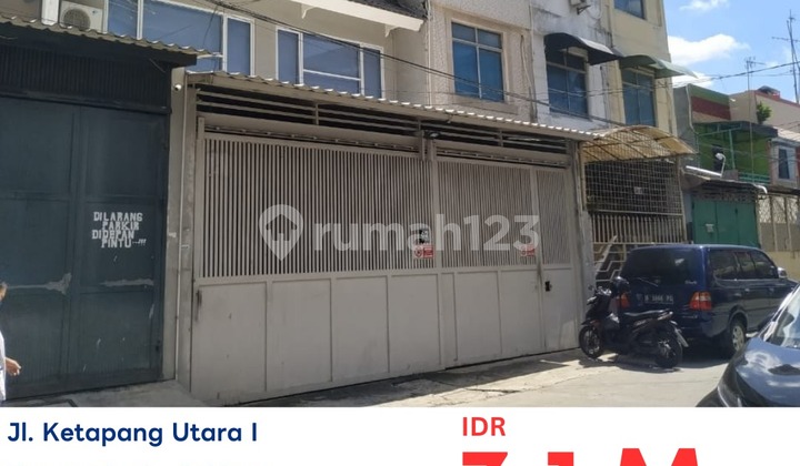 Ruko Murah di Jl Ketapang, Jakarta Barat