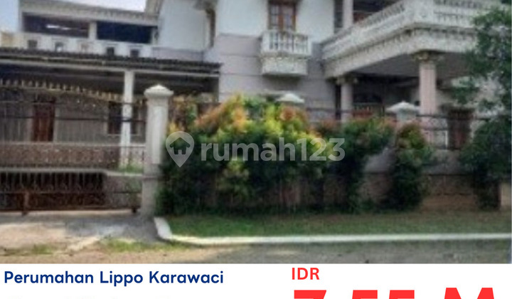 Turun Harga, Rumah Besar dan Murah di Lippo Karawaci, Tangerang, Banten