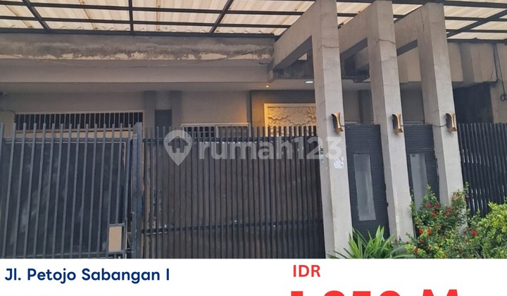 Rumah murah di Petojo Jakarta Pusat