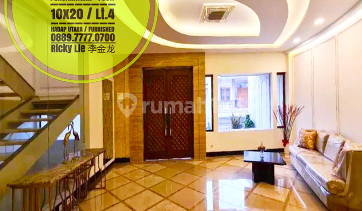 Dijual Cepat Rumah Full Marmer 4 Lantai ( 10x20 ) Pluit Selatan 7 - Penjaringan, Pluit 2