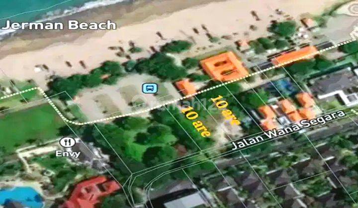 For sale immediately Sea view plot (40x50) German Beach - Tuban, Kuta, Bali 2