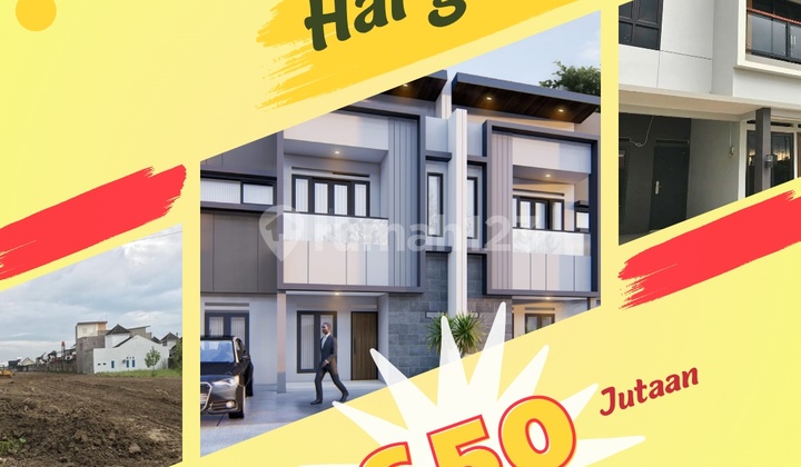 Rumah, 2 Lantai, Belakang Hotel Alana Colomadu