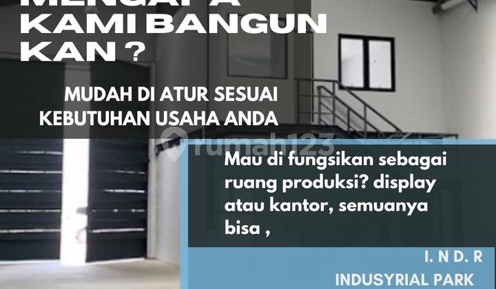 Commercial Space 2 functions as an office and storage area for goods in Kartasura, Sukoharjo with a Certificate of Ownership.