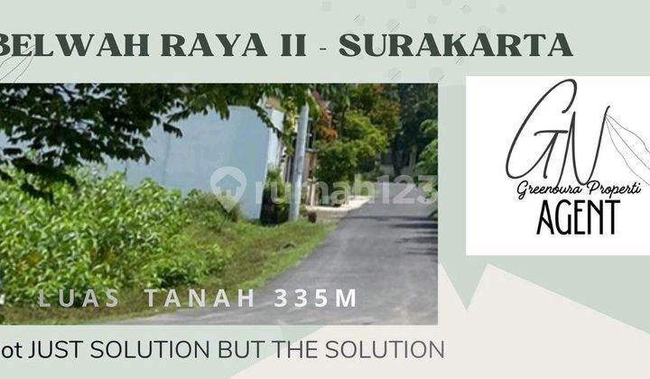 Tanah Di Laweyan Surakarta Lingkungan Elit Shm 335.0