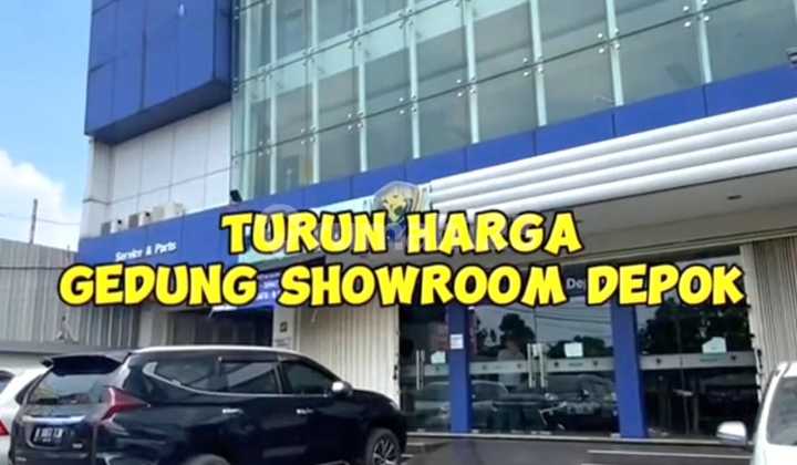 For Rent Showroom Building Very Strategic Location in Depok City, West Java
