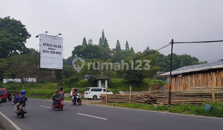 JL RAYA PUNCAK, CIPANAS, BOGOR. TANAH KOSONG MURAH STRATEGIS 2