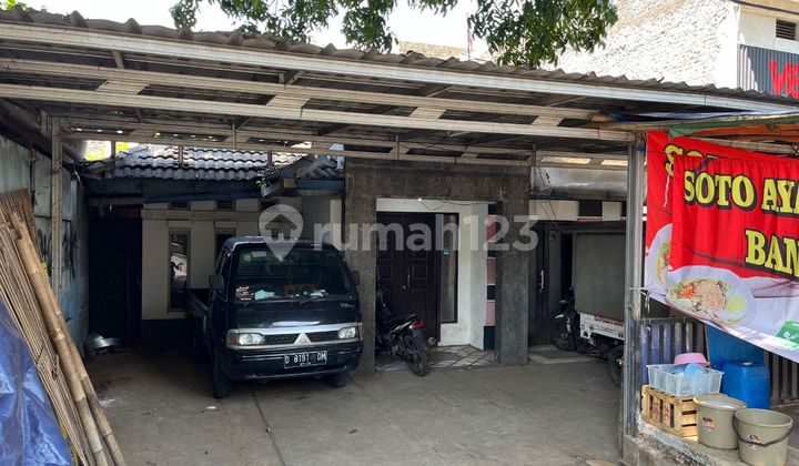 AREA KOMERSIL, COCOK UNTUK USAHA DAN KANTOR. RUMAH HITUNG TANAH DI MAINROAD TERS JAKARTA KOTA BANDUNG