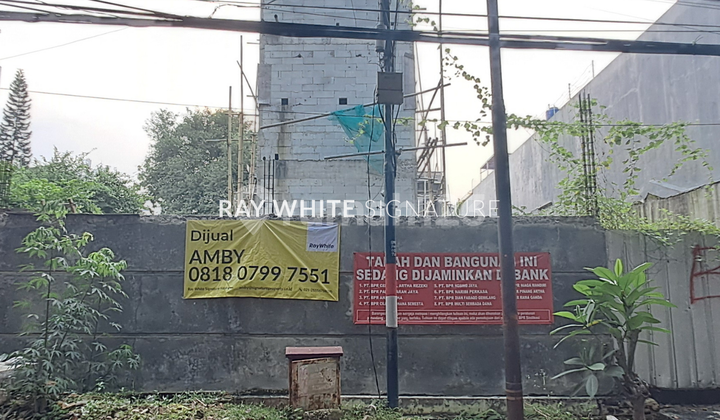 Tanah Lelang Cocok Town House Di Pulo Mas Timur, Posisi Hook Di Jalan Utama 2