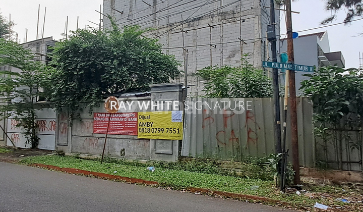Tanah Lelang Cocok Town House Di Pulo Mas Timur, Posisi Hook Di Jalan Utama Tanah Lelang Cocok Town House Di Pulo Mas Timur, Posisi Hook Di Jalan Utama