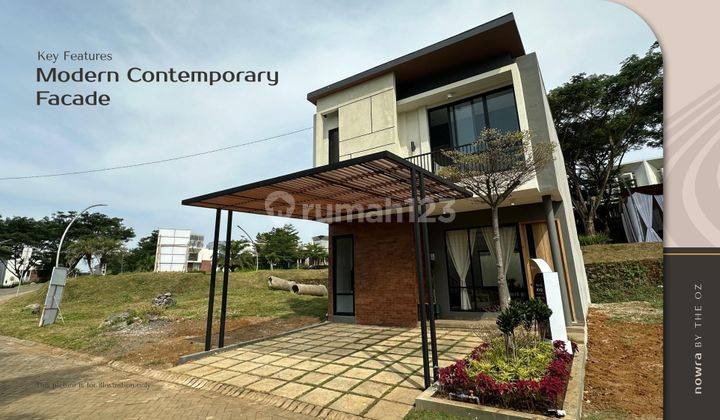 Rumah Modern Type Nowra The Oz Residence Tidar Malang 1