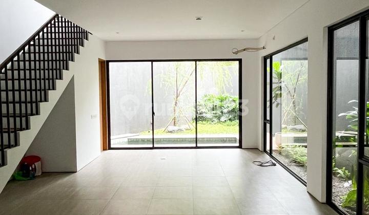 For Sale Brand New House Kemang South Jakarta Wide Road Flood Free SHM Unfurnished 2