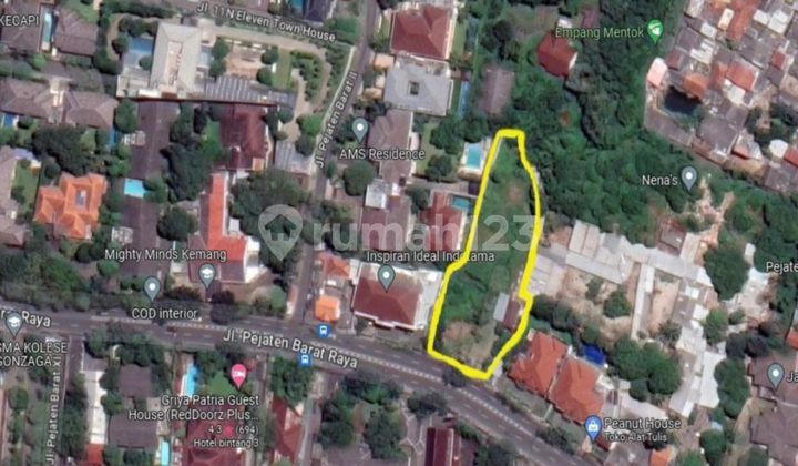 Dijual Tanah Kavling Siap Bangun Pejaten Barat Shm Pbb Tanah Datar Jalan Lebar Akses Mudah