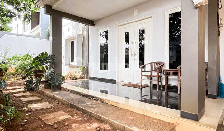 For Sale Kemang South Jakarta House Flood-Free Minimalist Modern Well-Maintained SHM Ready to Occupy Flood-Free Easy Access 2