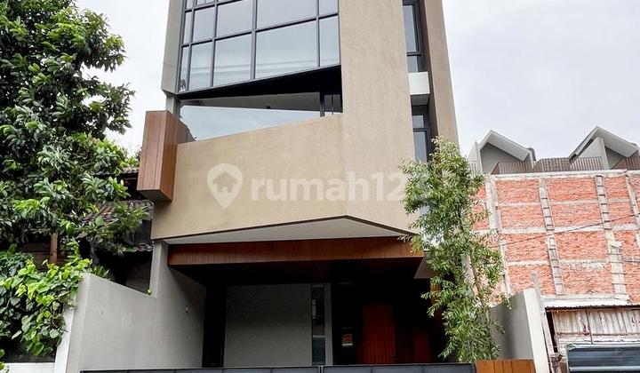 For Sale New Brand New House in Kemang Flood-Free Easy Access South Jakarta SHM Semi Furnished