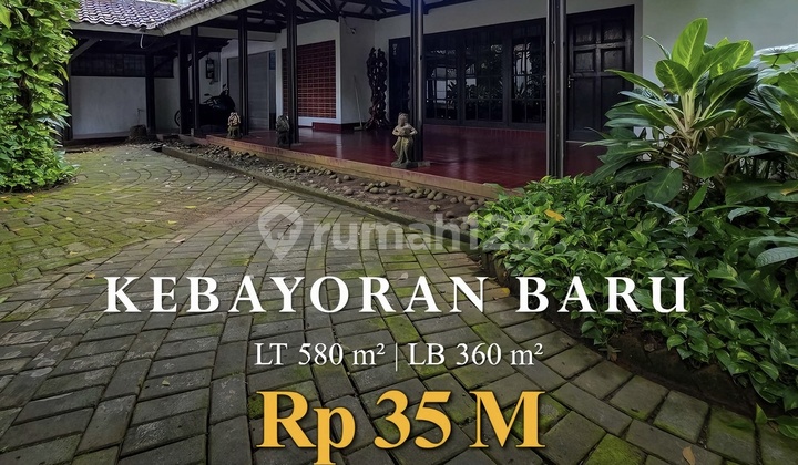 Turun Harga Rumah Dijual Kawasan Strategis Kebayoran Baru Jakarta Selatan Lingkungan Tenang Dan Nyaman Bebas Banjir Siap Huni